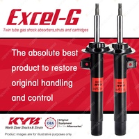 2x Front KYB Excel-G Strut Shock Absorbers for BMW E46 316Ti 318Ci Ti 320Ci RWD