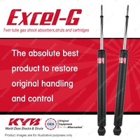 2x Rear KYB Excel-G Shock Absorbers for BMW X3 E83 F25 xDrive 4WD 04-14