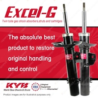 2x Front KYB Excel-G Strut Shock Absorbers for BMW X3 E83 xDrive SUV 04-11