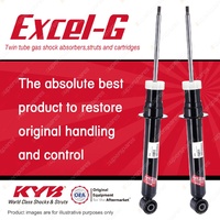 2x Rear KYB Excel-G Shock Absorbers for BMW E10 F10 520i 520D 528i 535D i 550i