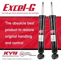 2x Rear KYB Excel-G Shock Absorbers for BMW F11 520D 535i 535i RWD Wagon 2L 3L