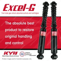 2x Rear KYB Excel-G Shock Absorbers for Citroen Berlingo 1.4 1.6 I4 FWD Van