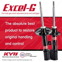 2x Front KYB Excel-G Strut Shock Absorbers for Citroen C4 Picasso 2.0 FWD Wagon