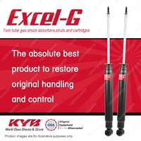 2x Rear KYB Excel-G Shock Absorbers for Citroen C4 EP6 B7 FWD Coupe Hatch