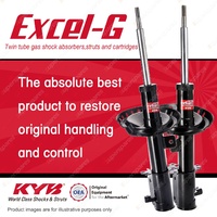 2x Front KYB Excel-G Strut Shock Absorbers for Citroen Dispatch SWB LWB FWD