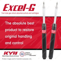 2x Front KYB Excel-G Cartrige Shock Absorbers for Daewoo 1.5i Cielo Espero Lanos