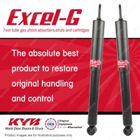 2x Rear KYB Excel-G Shock Absorbers for Daihatsu Feroza F300 1.6 I4 4WD 88-92