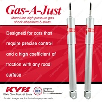 2x Front KYB Gas-A-Just Shock Absorbers for Daimler Double Six SB 6.0 VI2 RWD