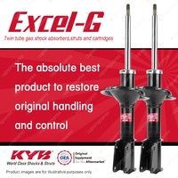 2x Front KYB Excel-G Strut Shock Absorbers for Fiat Croma 154C3 154C4 2.0 FWD