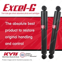 2x Rear KYB Excel-G Shock Absorbers for Fiat Ducato 2.3 2.8 FWD All 02-07