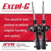 2x Front KYB Excel-G Strut Shock Absorbers for Fiat Scudo 120MULTI 2.0 DT4