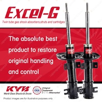 2x Front KYB Excel-G Strut Shock Absorbers for Fiat Stilo 192A4 182B6 I4 FWD