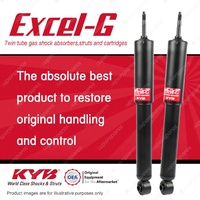 2x Front KYB Excel-G Shock Absorbers for Ford Courier PC PD PE PG PH RWD