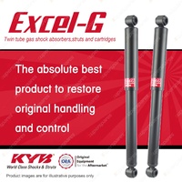 2x Rear KYB Excel-G Shock Absorbers for Ford Courier PE PG PH Econovan JG