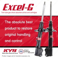 2x Front KYB Excel-G Strut Shock Absorbers for Ford Econovan Escape BA ZA AJ