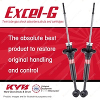 2x Rear KYB Excel-G Shock Absorbers for Ford Festiva WA B 1.3 I4 FWD All Styles