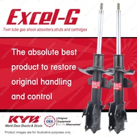 2x Front KYB Excel-G Strut Shock Absorbers for Ford Fiesta WT WZ FWD Hatch