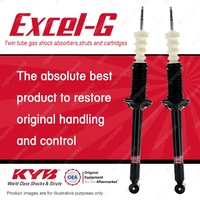 2x Rear KYB Excel-G Shock Absorbers for Ford KA BL13 1.3 l4 FWD H/Back 99-00