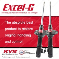 2x Front KYB Excel-G Strut Shock Absorbers for Ford Laser KC KE Meteor GC