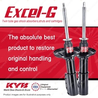 2x Front KYB Excel-G Strut Shock Absorbers for Ford Laser KJ 1.6 1.8 I4 FWD