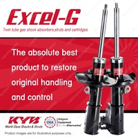 2x Front KYB Excel-G Strut Shock Absorbers for Ford Laser KN KQ 1.6 1.8 I4 FWD