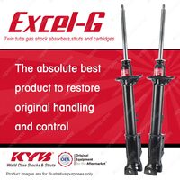 2x Rear KYB Excel-G Strut Shock Absorbers for Ford Laser KE Meteor GC B6 Wagon