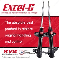 2x Rear KYB Excel-G Strut Shock Absorbers for Ford Laser KJ 1.6 1.8 I4 FWD