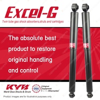 2x Rear KYB Excel-G Shock Absorbers for Ford Courier PC PD PE PG PH Raider UV