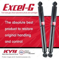 2x Rear KYB Excel-G Shock Absorbers for Ford Ranger PJ PK 2.5 DT4 RWD 07-11