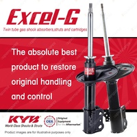 2x Front KYB Excel-G Strut Shock Absorbers for Holden Apollo JP GS FWD Sedan