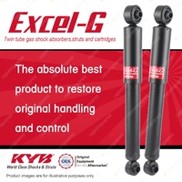 2x Rear KYB Excel-G Shock Absorbers for Holden Astra TS I4 FWD All 98-07