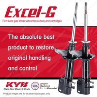 2x Front KYB Excel-G Strut Shock Absorbers for Holden Barina MF MH 1.3 I4 FWD