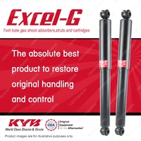 2x Rear KYB Excel-G Shock Absorbers for Holden Colorado RC Rodeo RA 03-12