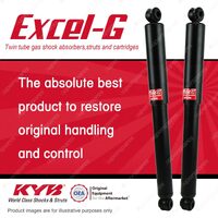 2x Rear KYB Excel-G Shock Absorbers for Holden Colorado RG LWH 2.8 DT4 4WD All