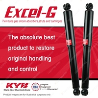 2x Rear KYB Excel-G Shock Absorbers for Holden Colorado RG DT4 RWD 2.4 12-On