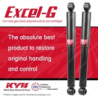 2x Rear KYB Excel-G Shock Absorbers for Holden Frontera UT X20SE 2.0 I4 4WD