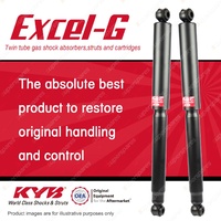 2x Rear KYB Excel-G Shock Absorbers for Holden Rodeo TFR TFS RWD 4WD 98-03