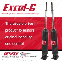 2x Front KYB Excel-G Shock Absorbers for Holden Shuttle I4 D4 RWD All Styles