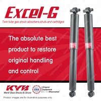 2x Rear KYB Excel-G Shock Absorbers for Holden Utility HJ I6 V8 RWD Ute 74-76