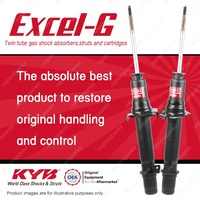 2x Front KYB Excel-G Shock Absorbers for Honda Accord CP2 CP3 I4 V6 FWD Sedan