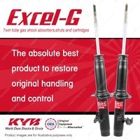 2x Front KYB Excel-G Shock Absorbers for Honda Accord CD5 CE1 I4 FWD Wagon