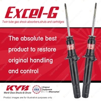 2x Front KYB Excel-G Shock Absorbers for Honda Accord CK1 CK2 CL9 CM5 CM6 V6 I4