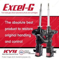 2x Front KYB Excel-G Strut Shock Absorbers for Honda Civic EU3 ES1 I4 FWD