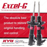 2x Front KYB Excel-G Strut Shock Absorbers for Honda Civic FB2 FB3 I4 FWD Sedan