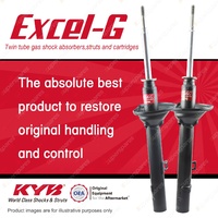 2x Rear KYB Excel-G Strut Shock Absorbers for Honda Civic SL EN1 1.3 I4 FWD