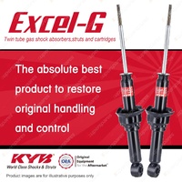 2x Rear KYB Excel-G Shock Absorbers for Honda Civic ED3 ED6 Concerto MA2 CRX ED9