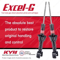 2x Rear KYB Excel-G Shocks for Honda Civic EC ED EG EH CRX ED9 EG2 Integra DC