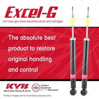 2x Rear KYB Excel-G Shock Absorbers for Honda Civic FD1 FD2 I4 FWD Sedan