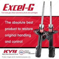 2x Front KYB Excel-G Strut Shock Absorbers for Honda Jazz GD3 GD1 Fit GD 03-09