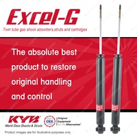 2x Rear KYB Excel-G Shock Absorbers for Honda Odyssey RA1 RA3 RA6 RA8 I4 V6 FWD